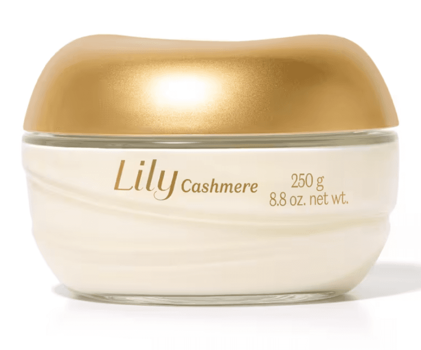 Creme Acetinado Hidratante Desodorante Corporal Lily Cashmere 250g| Pré-Venda📍