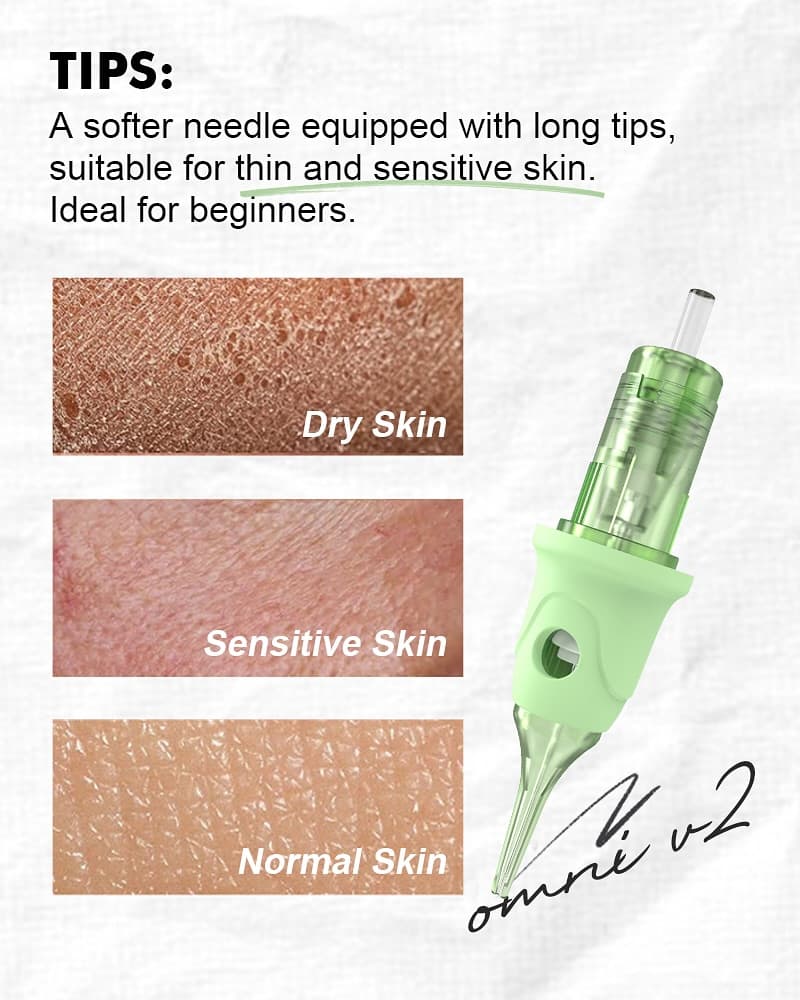 💚 Agulhas de Cartucho POPU OMNI - Precisão e conforto em um só produto - 2