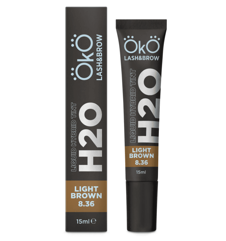 OkO Lash&Brow Tintura Híbrida Líquida H2O Castanho Claro 15ml - 1