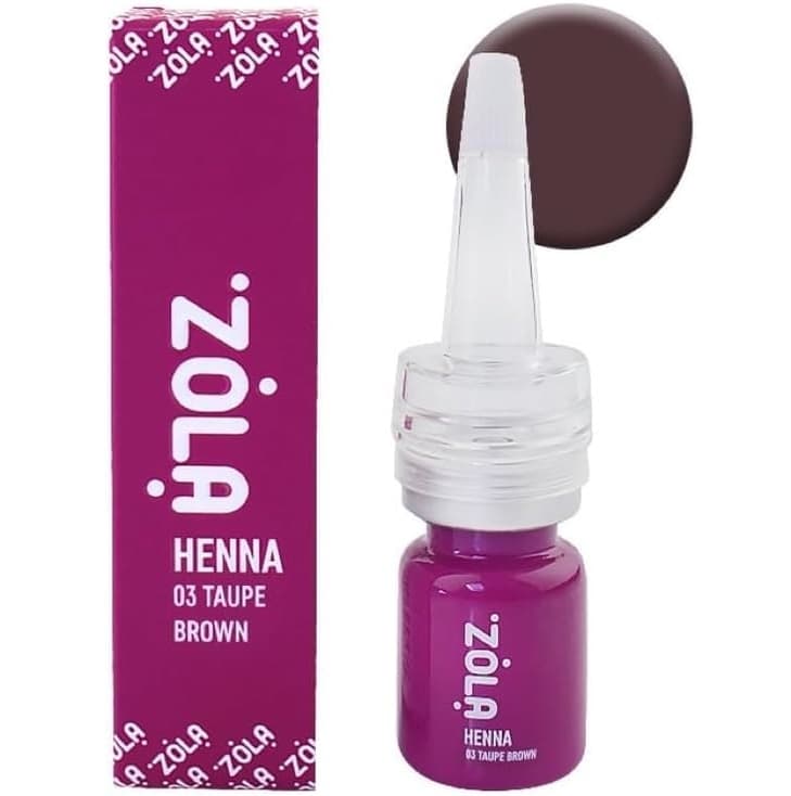 Henna para cejas Marrón Taupe 5g - Zola - 1