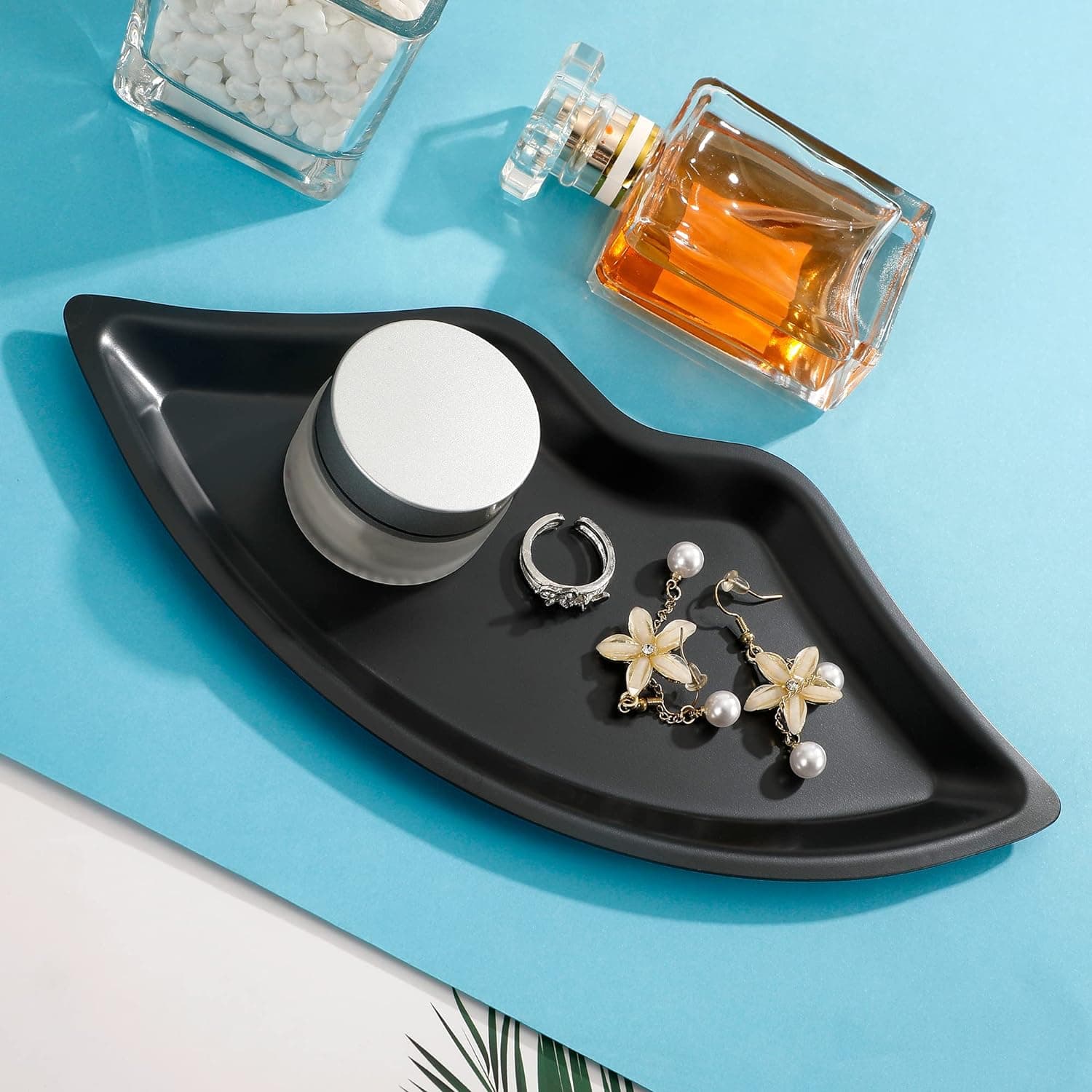 Plateau Lèvre Noir Inox - 2