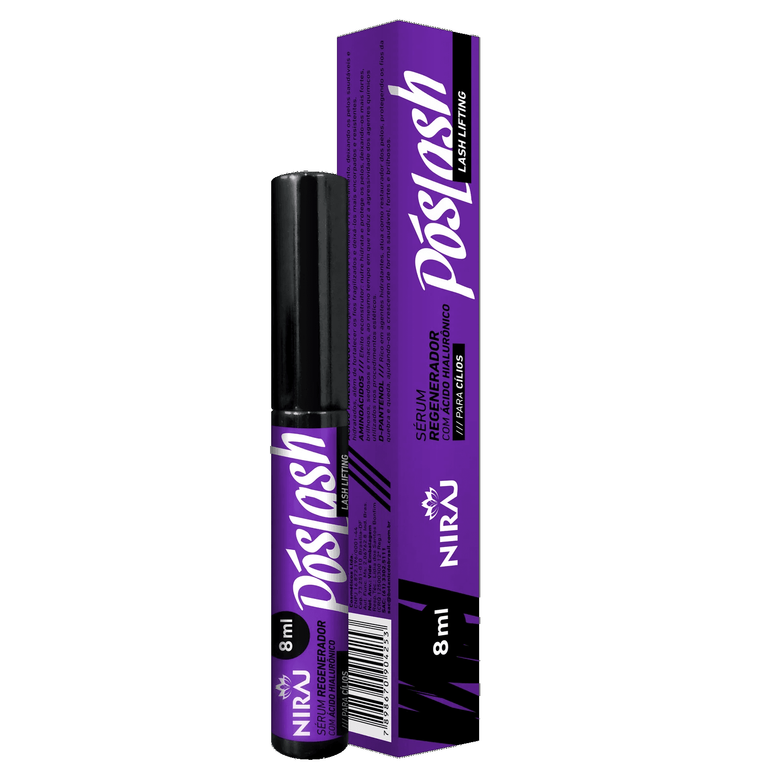 NIRAJ Sérum Regenerador Pós Lash Lifting - 8ml - 1