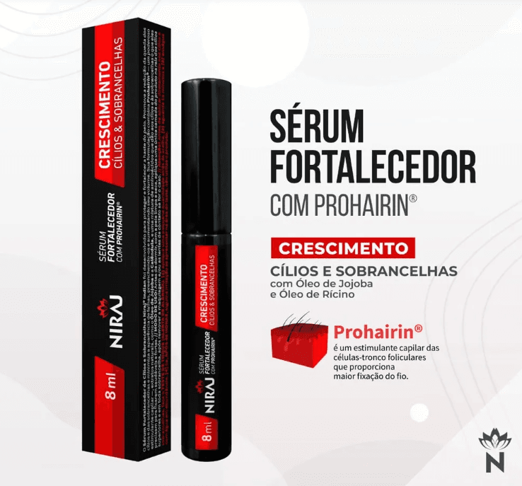 Sérum Niraj Croissance Cils et Sourcils Prohairin 8ml - 1