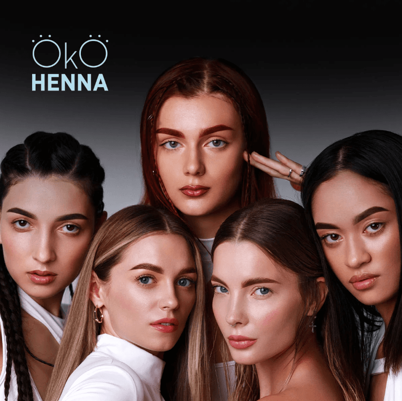 OKO Henna Power Powder Castanho Natural 10g - 5