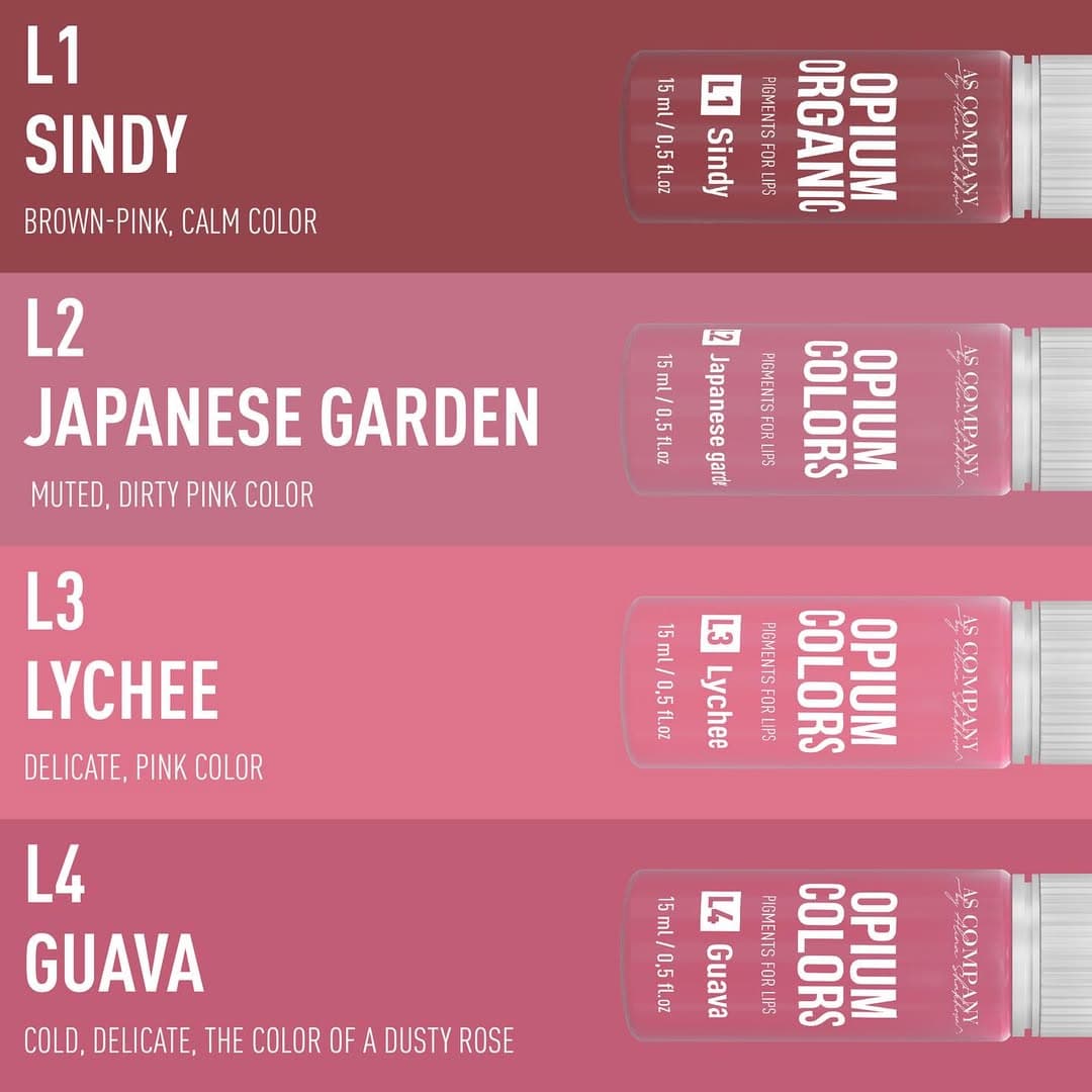 Pigmentos Opium Colors Lábios 6ml – AS Company - 19