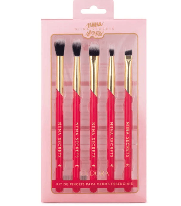 Kit de Pinceles Esenciales para Ojos Niina Secrets - PRE-VENTA📍 - 2