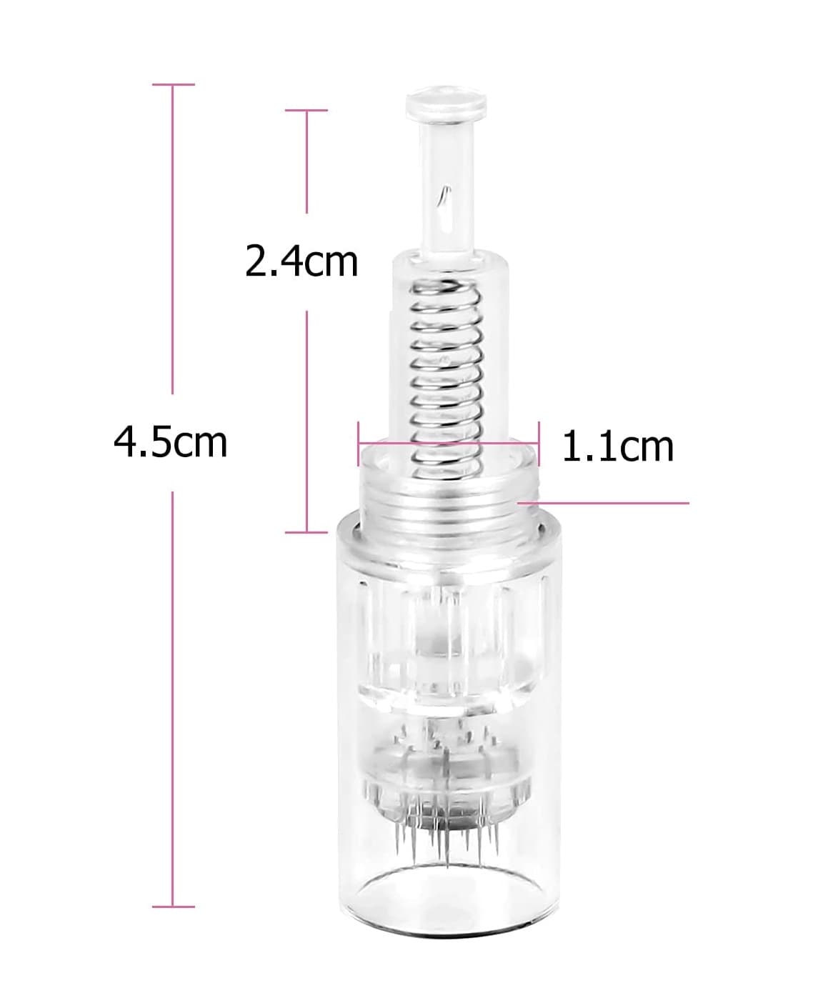10 Recargas de Rosca para Dermapen o Dermógrafo - 1