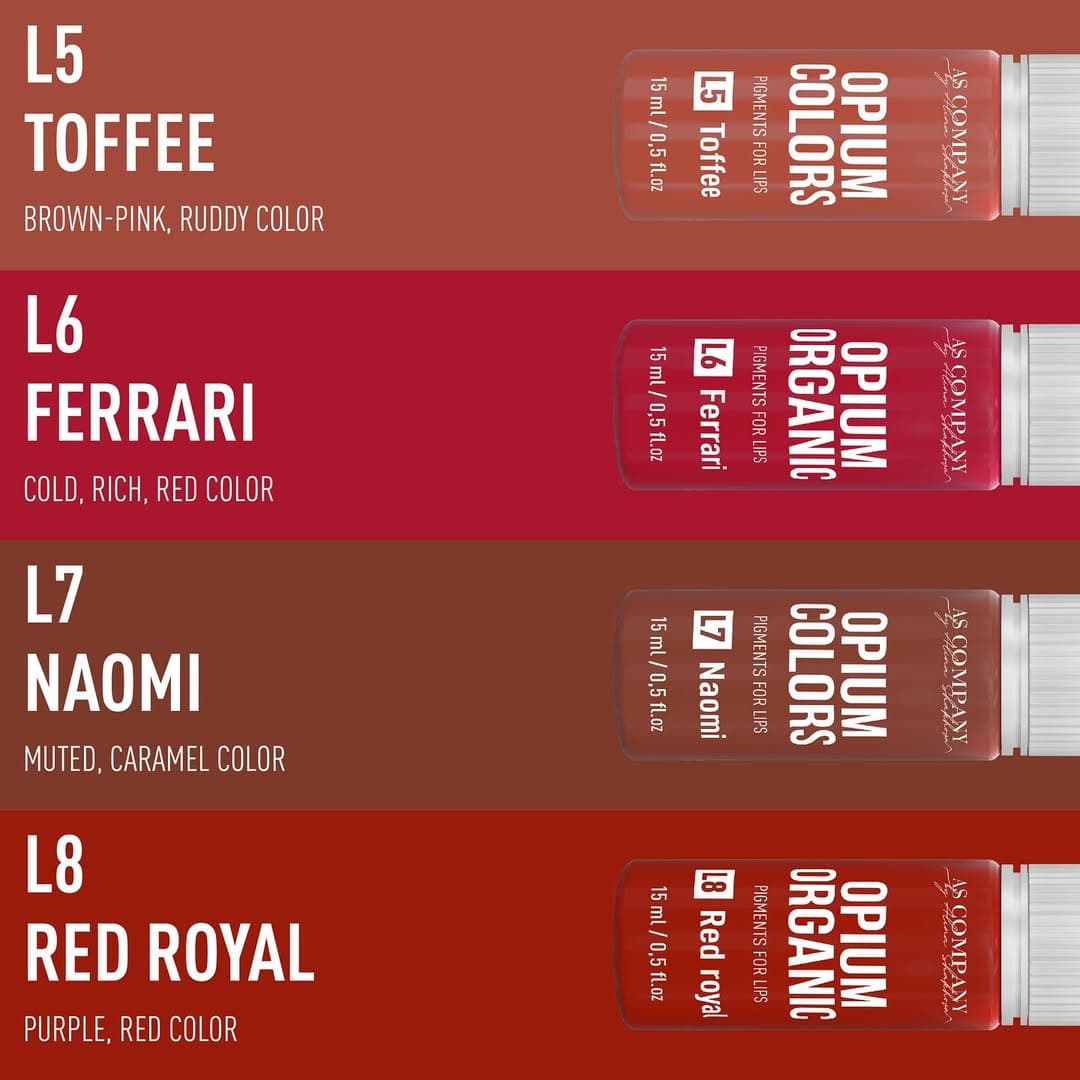 Pigmentos Opium Colors Lábios 6ml – AS Company - 20