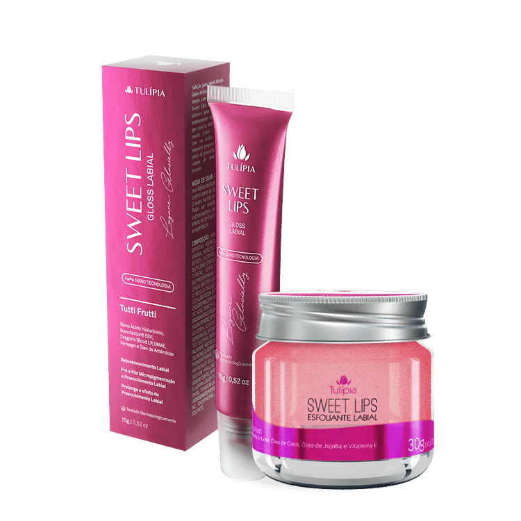 Kit Sweet Lips Tulipia Hydragloss - 2