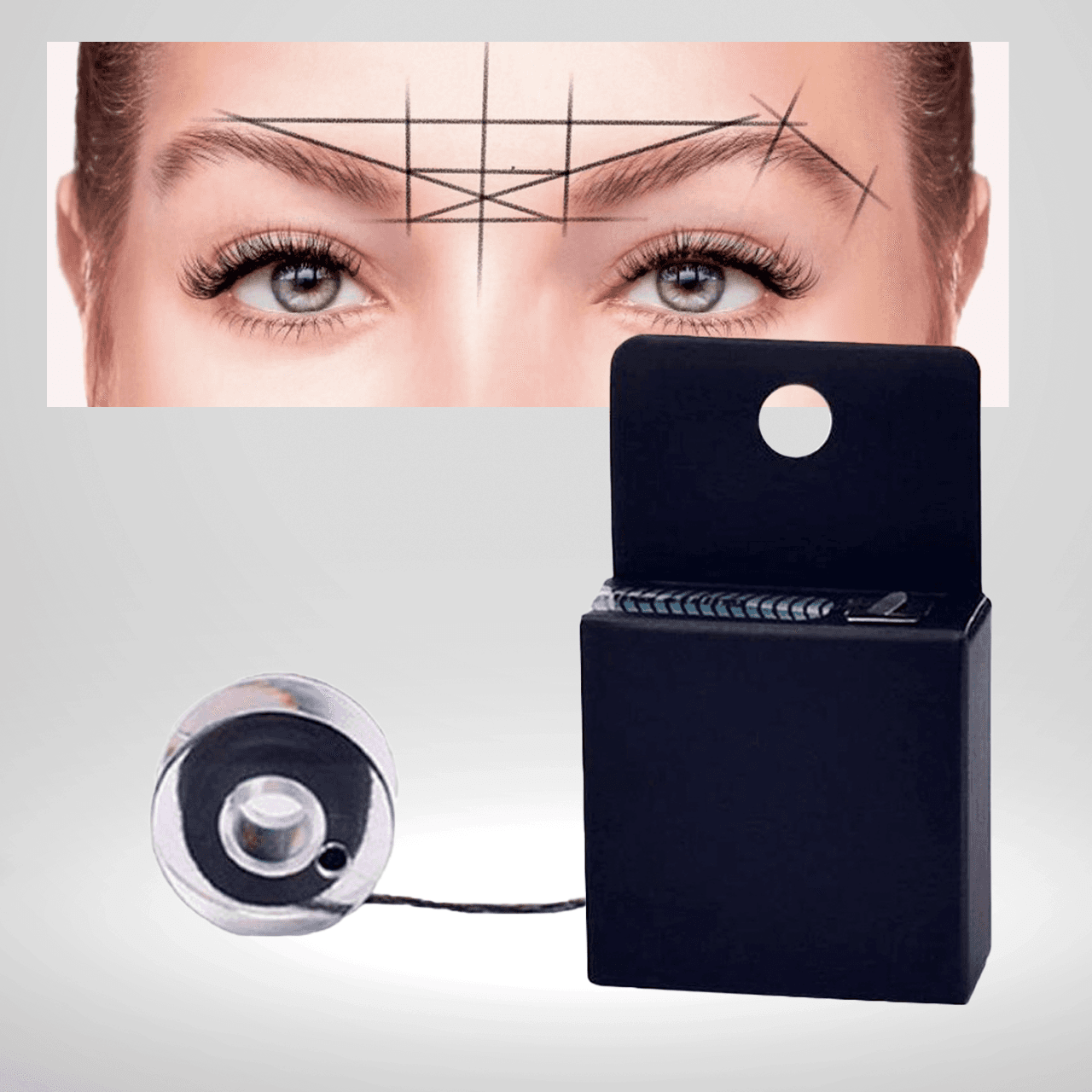 Linha Preta Para Marcação Design Sobrancelha - 2