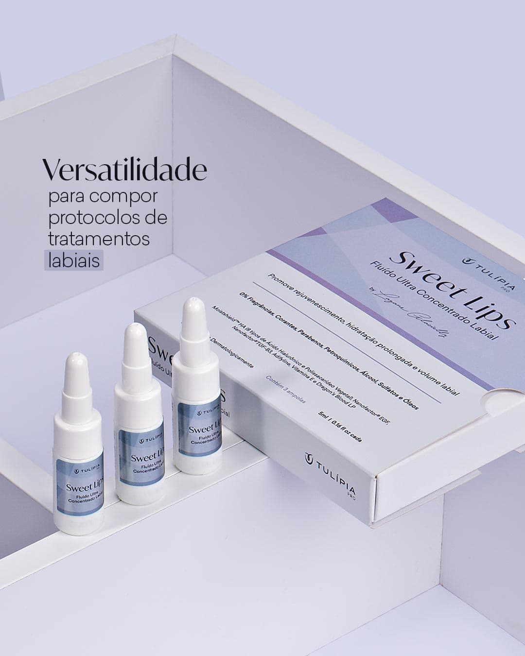 Kit Fluido Ultra Concentrado Microagulhamento Labial Tulípia - PRÉ-VENDA📍 - 3