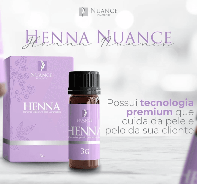 Henna para Sobrancelhas Nuance - 3g Preto - 5